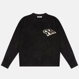 Restruct Knittedsweater Black