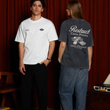 Restruct Poster Vintage Black Tee