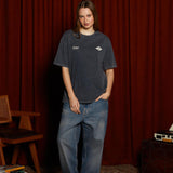 Restruct Poster Vintage Black Tee